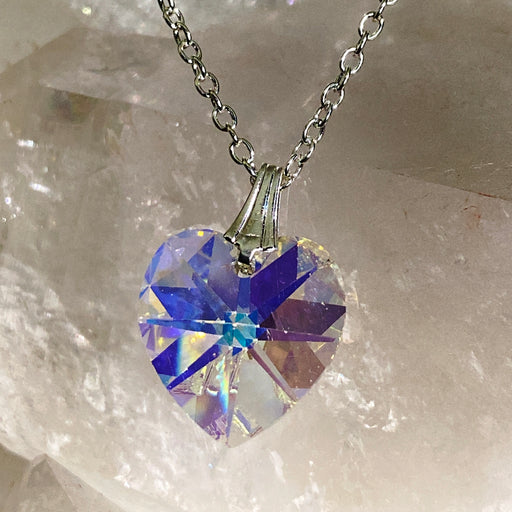 Vintage Swarovski OCTOBER Birthstone Pendant Silver | Jupiter Crystal