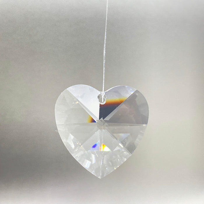 Rainbow Prisms HEART 8781/28mm | Jupiter Crystal